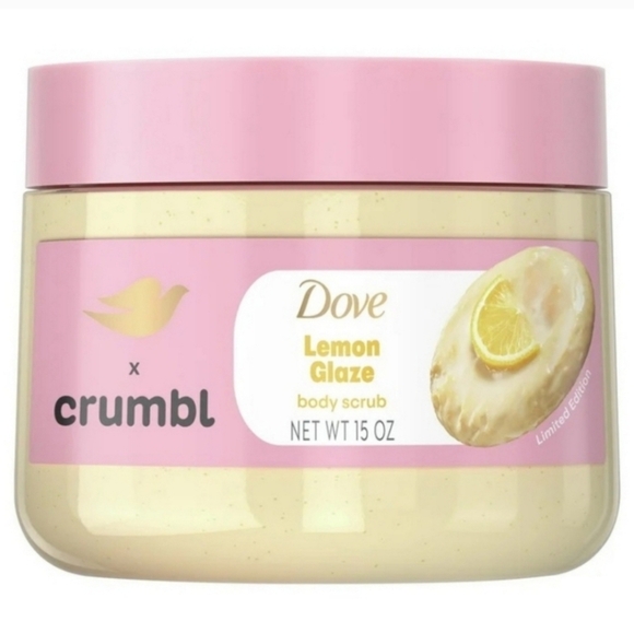 Dove x Crumbl Lemon Glaze Body Scrub - Picture 1 of 1